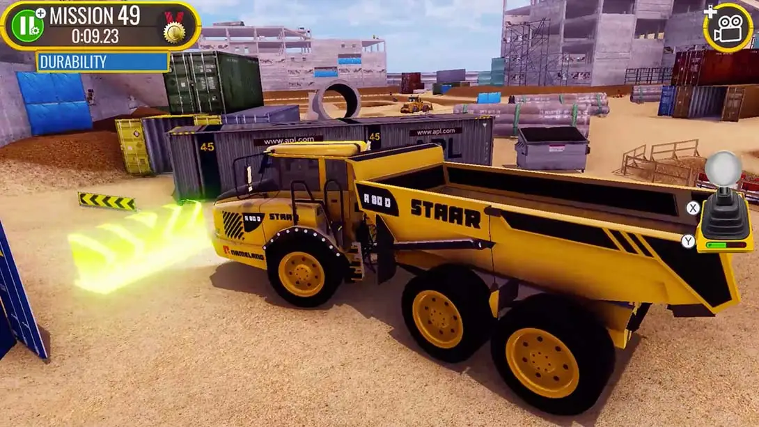 建筑工地司机 Construction Site Driver 游戏内截图1 模拟 竞速 动作 魔改xci