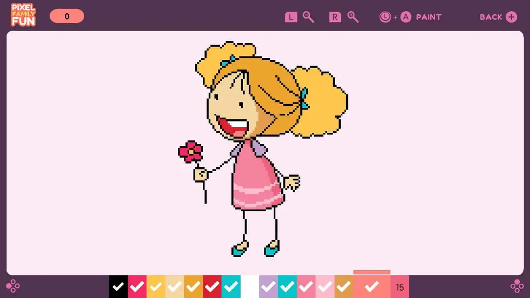 像素家庭乐趣 Pixel Family Fun 益智 休闲 游戏画面截图