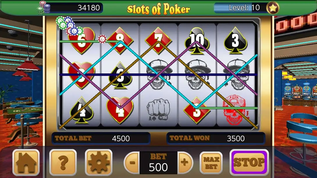 在Aces玩扑克 Slots of Poker at Aces Casino 游戏内截图3 益智 休闲