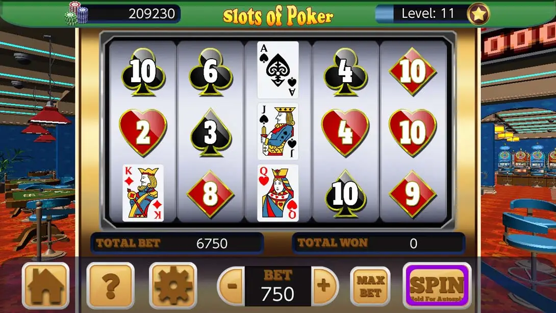 在Aces玩扑克 Slots of Poker at Aces Casino 游戏内截图2 益智 休闲