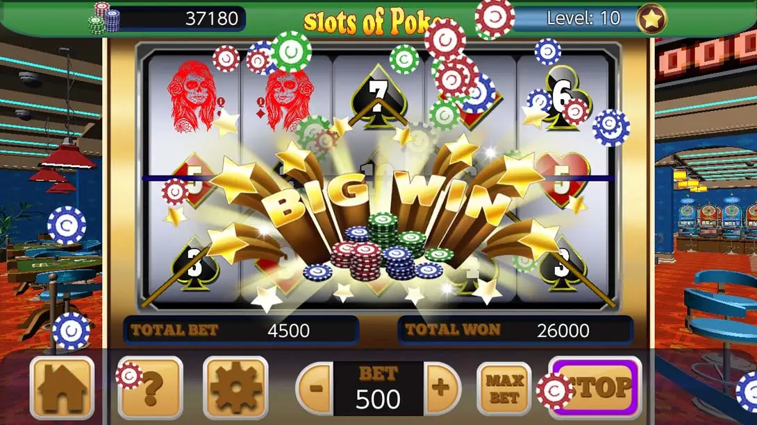 在Aces玩扑克 Slots of Poker at Aces Casino 游戏内截图1 益智 休闲