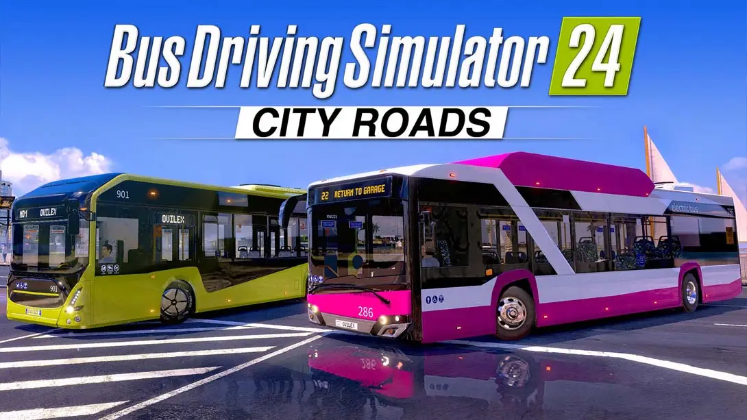 巴士驾驶模拟器24 城市道路 .Bus Driving Simulator 24 - City Roads封面图