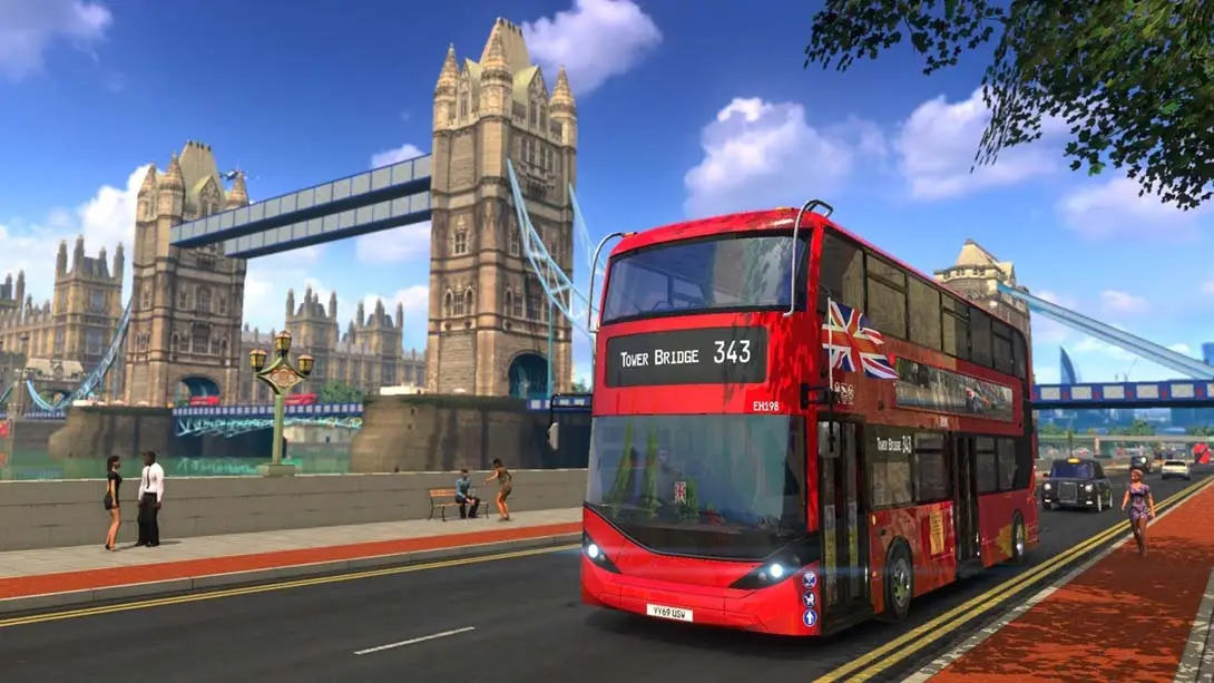 巴士驾驶模拟器24 城市道路 .Bus Driving Simulator 24 - City Roads 模拟 冒险 竞速 动作 游戏画面截图