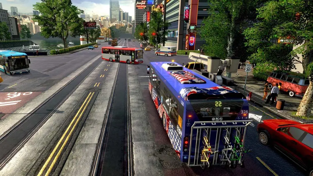 巴士驾驶模拟器24 城市道路 .Bus Driving Simulator 24 - City Roads 游戏内截图1 模拟 冒险 竞速 动作