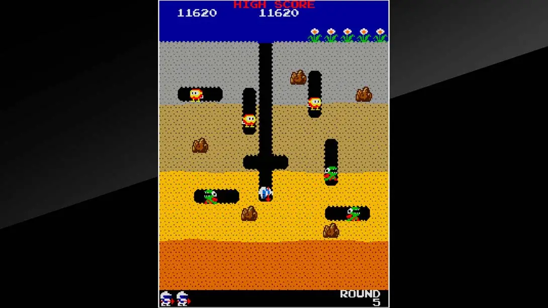 Arcade Archives DIG DUG 游戏内截图2 街机 动作
