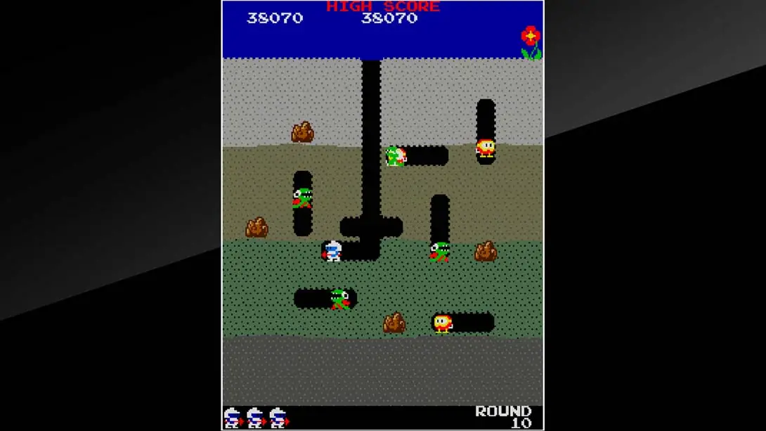 Arcade Archives DIG DUG 街机 动作 游戏画面截图