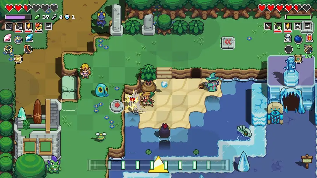 节奏海拉鲁 Cadence of Hyrule: Crypt of the NecroDancer featuring The Le... 游戏内截图3 闯关 冒险