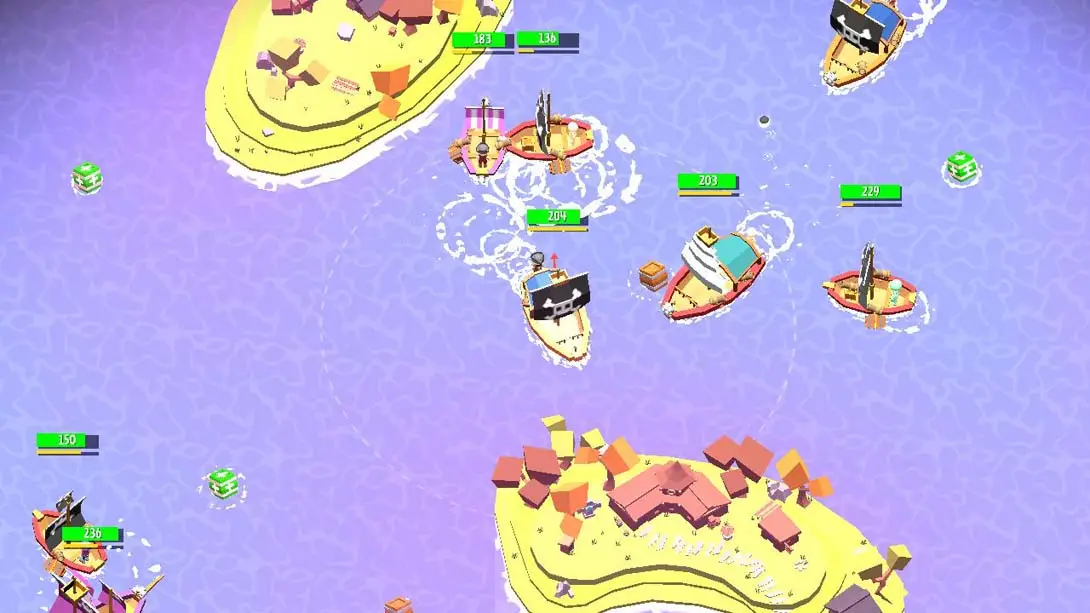 战舰之战 War of Ships 游戏内截图1 多人聚会 街机 动作