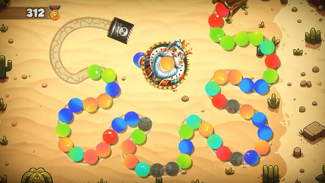 祖玛皇家弹球射手狂热 .Zumba Royal - Marble Shooter Mania 游戏内截图3 街机 射击 益智