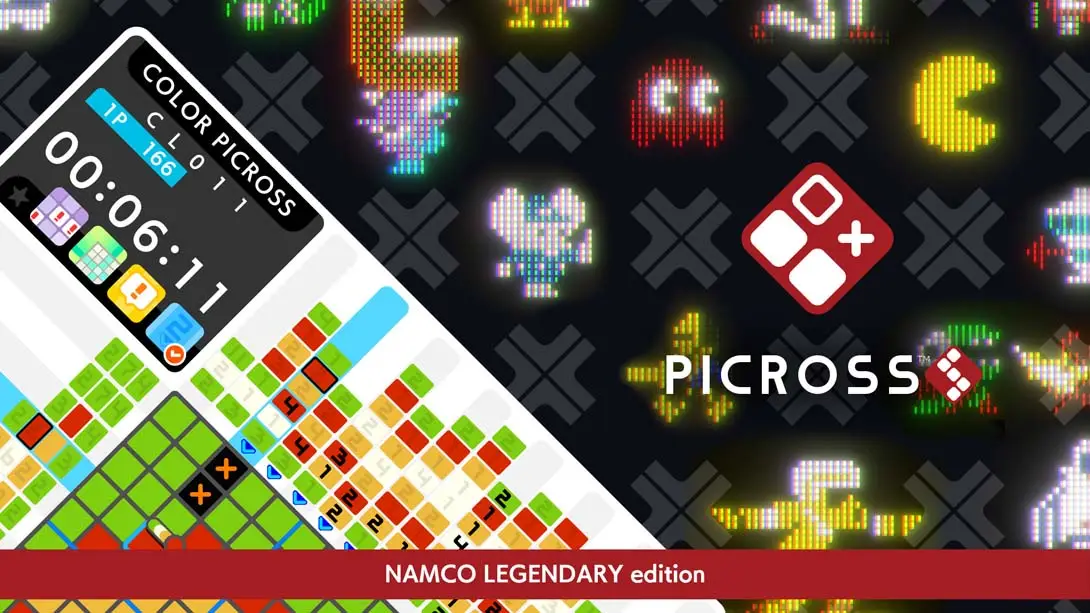绘图方块 S 南梦宫传奇版 .PICROSS S NAMCO LEGENDARY edition封面图