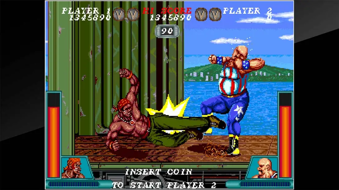 街机档案馆 孤独斗士Arcade Archives SOLITARY FIGHTER 格斗 街机 游戏画面截图