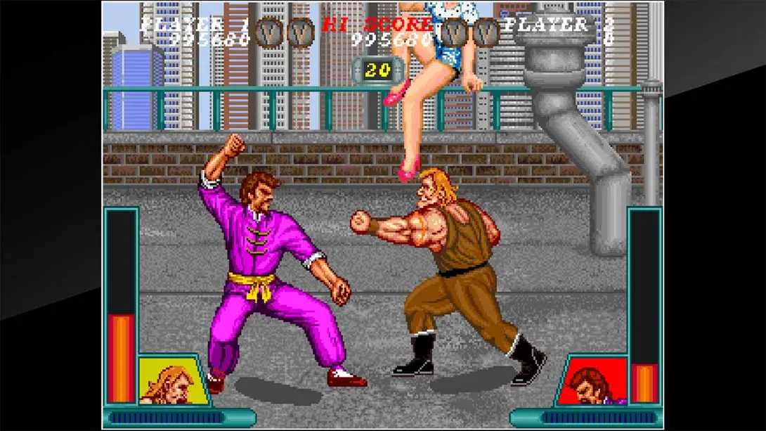 街机档案馆 孤独斗士Arcade Archives SOLITARY FIGHTER 游戏内截图2 格斗 街机