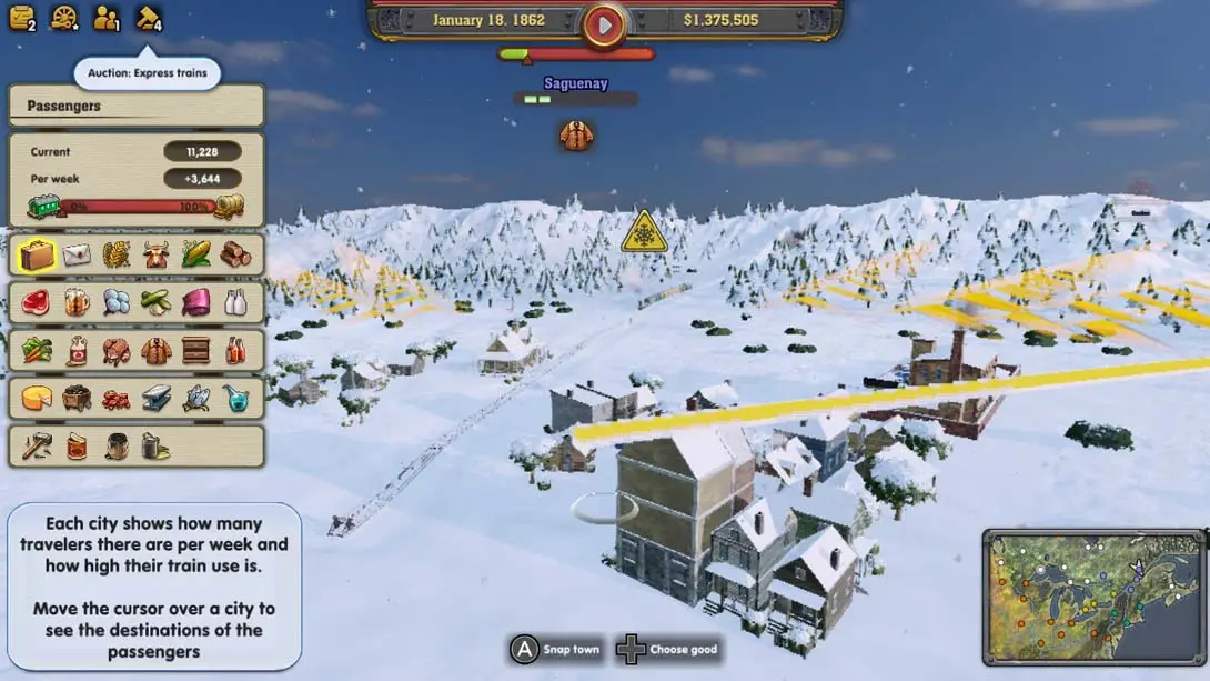 铁路帝国 Railway Empire 游戏内截图1 运输 经营 模拟 休闲