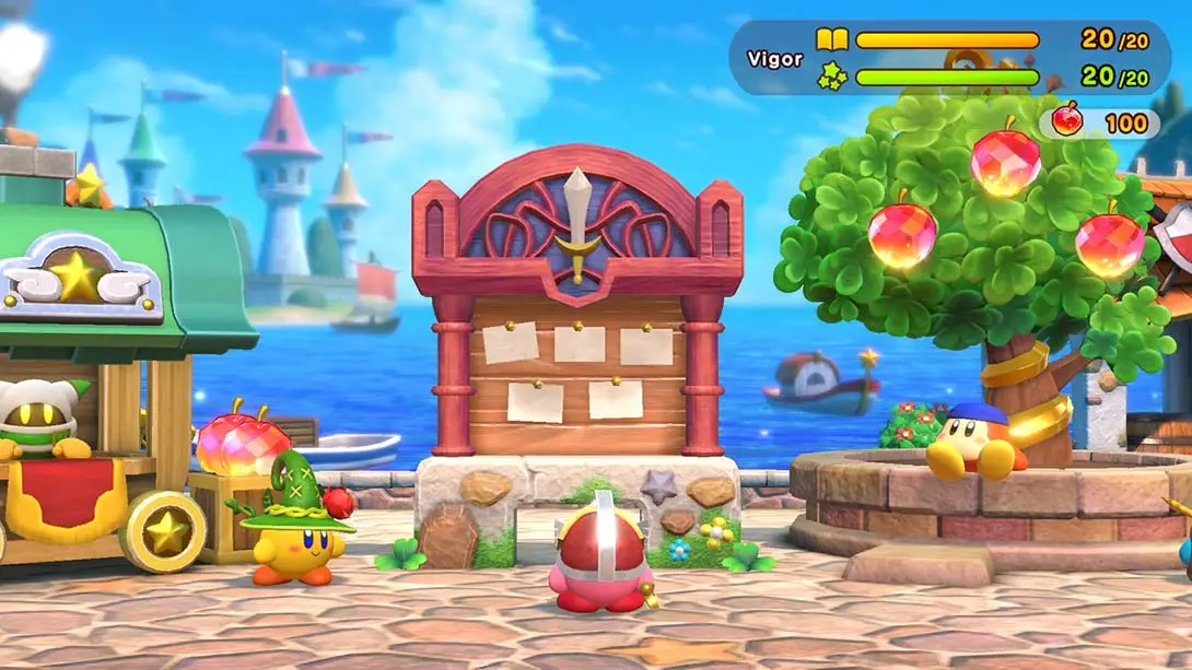 超级卡比：猎人队 Super Kirby Clash 游戏内截图1 热门 闯关 冒险