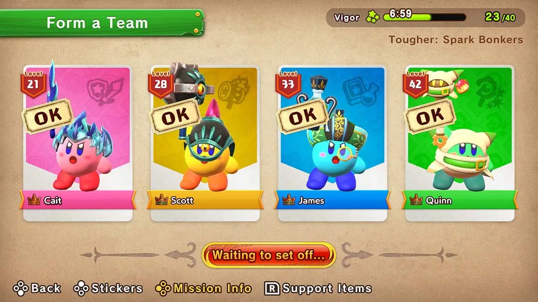 超级卡比：猎人队 Super Kirby Clash 热门 闯关 冒险 游戏画面截图