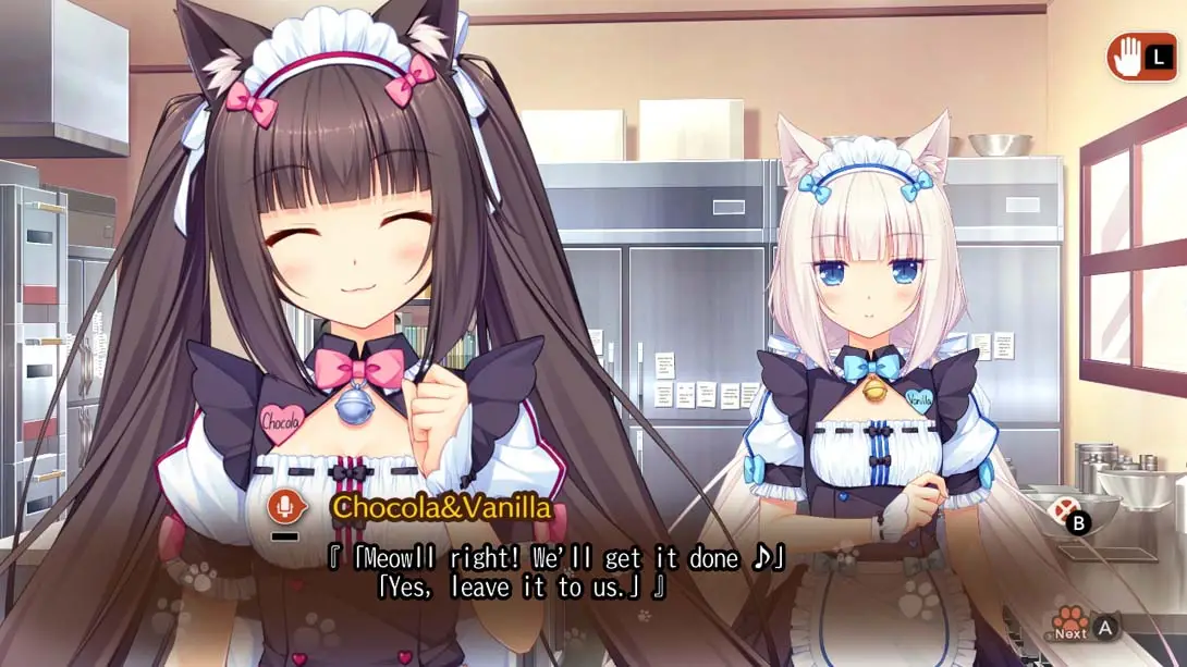 猫娘乐园3 NEKOPARA Vol.3 游戏内截图2 卡通动漫 日系 养成 乙女