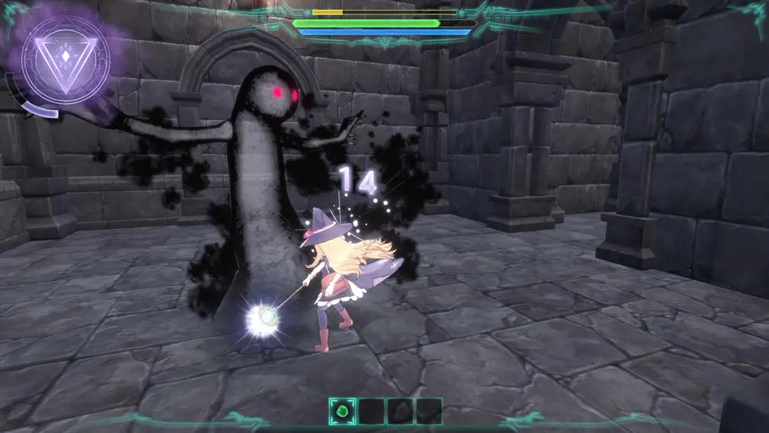 小魔女诺贝塔 Little Witch Nobeta 游戏内截图1 射击 动作
