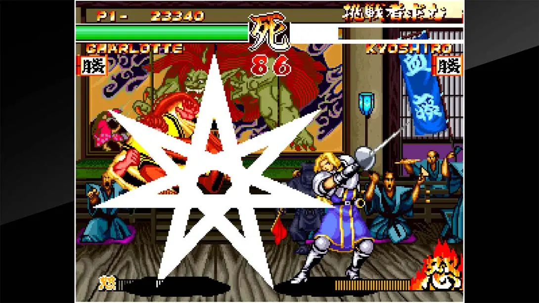 ACA NEOGEO 真 侍魂霸王丸地狱变 ACA NEOGEO SAMURAI SHODOWN II 游戏内截图2 格斗 街机