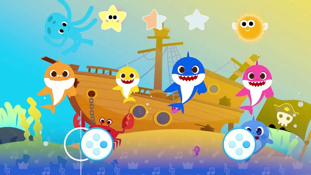 鲨鱼宝贝 歌唱与游泳派对 .Baby Shark Sing & Swim Party 游戏内截图4 多人聚会 音乐 冒险