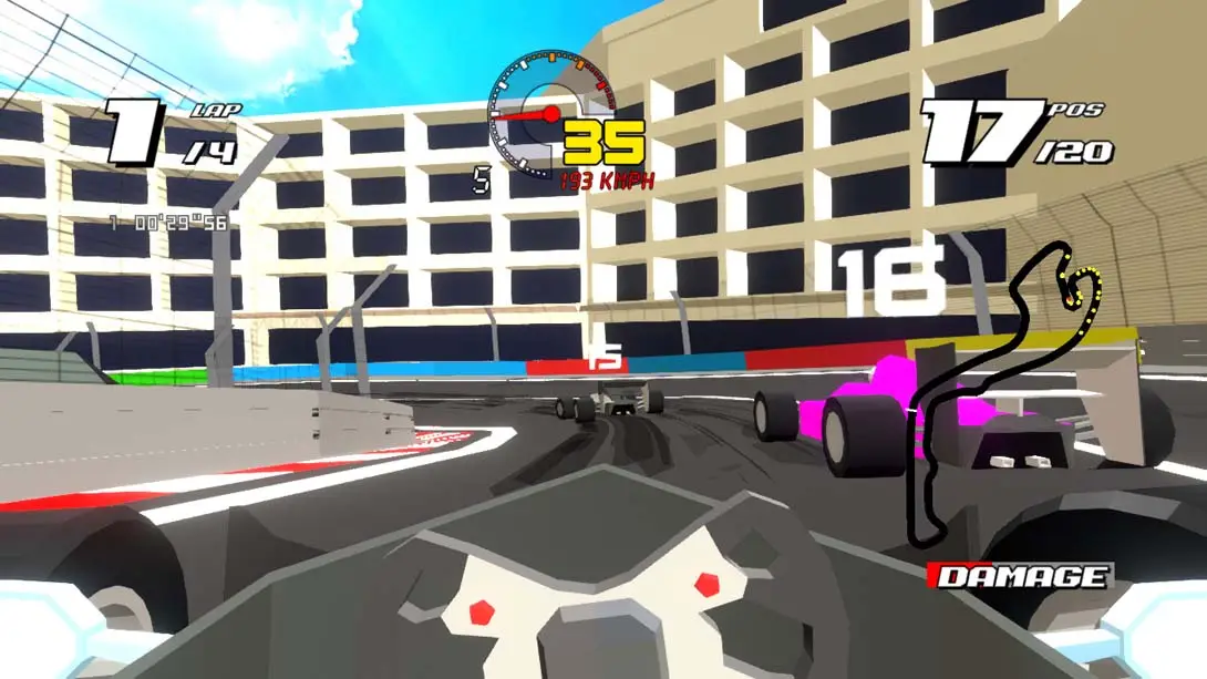 方程式复古赛车 Formula Retro Racing 街机 模拟 竞速 动作 游戏画面截图