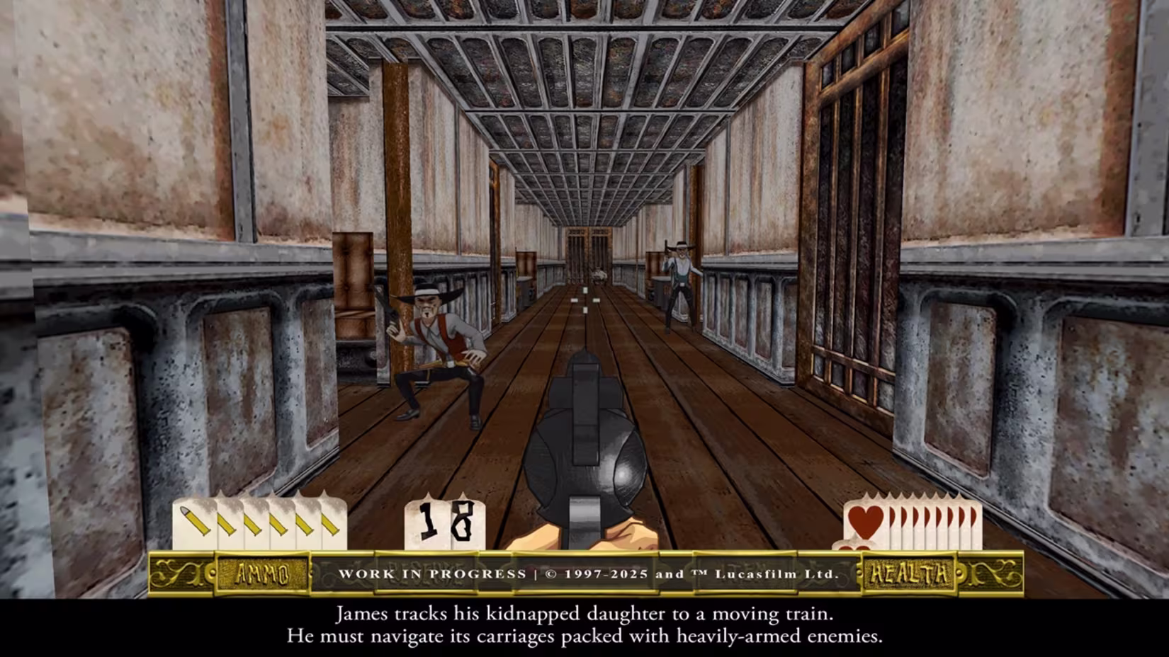 亡命之徒+执法悍将复刻版 .Outlaws + Handful of Missions Remaster 游戏内截图4 街机 射击