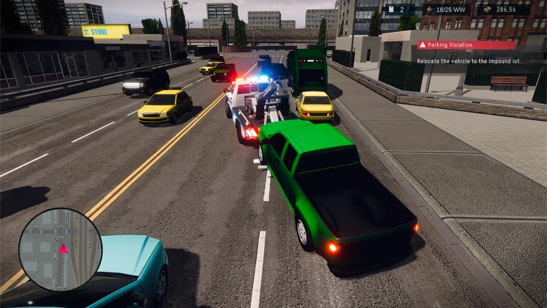 拖车警察模拟器 .Tow Truck Police Simulator 游戏内截图3 街机 模拟 竞速 动作