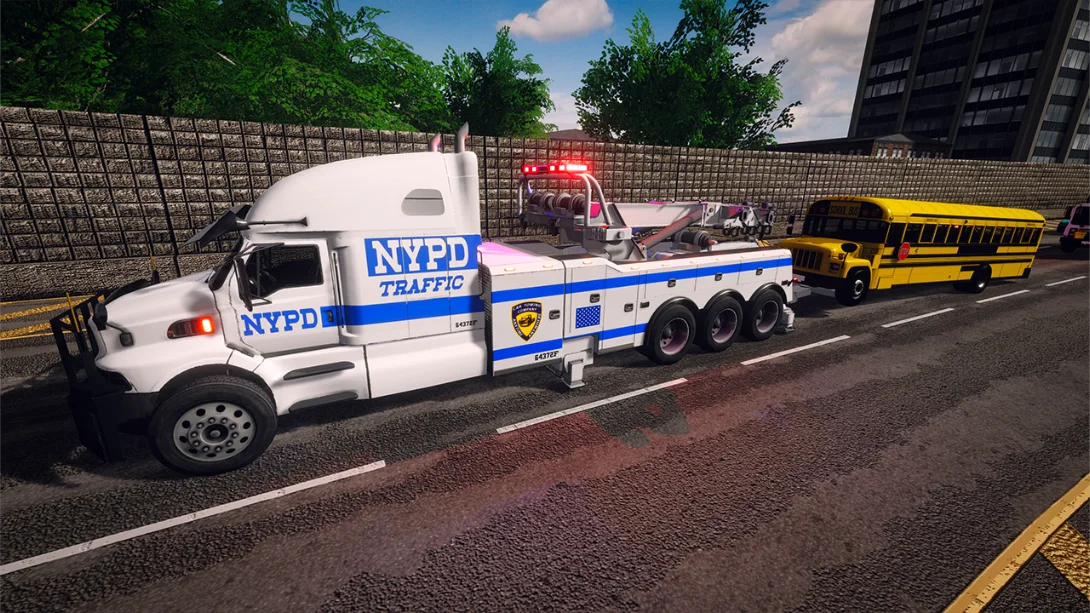拖车警察模拟器 .Tow Truck Police Simulator 游戏内截图1 街机 模拟 竞速 动作