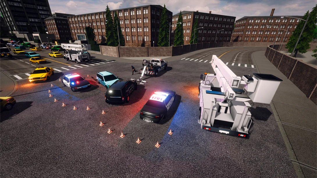 拖车警察模拟器 .Tow Truck Police Simulator 街机 模拟 竞速 动作 游戏画面截图