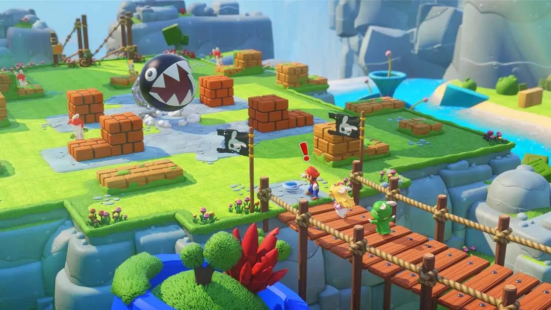 马里奥疯狂兔子：王国之战 Mario + Rabbids Kingdom Battle 游戏内截图2 热门 多人聚会 益智 冒险