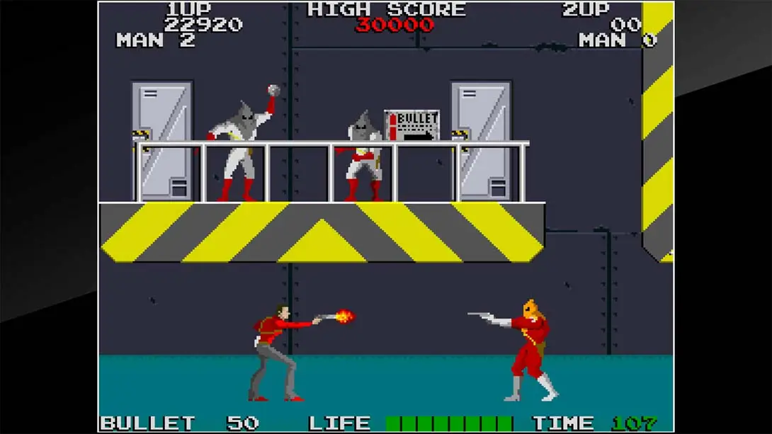 Arcade Archives ROLLING THUNDER 游戏内截图3 街机 动作