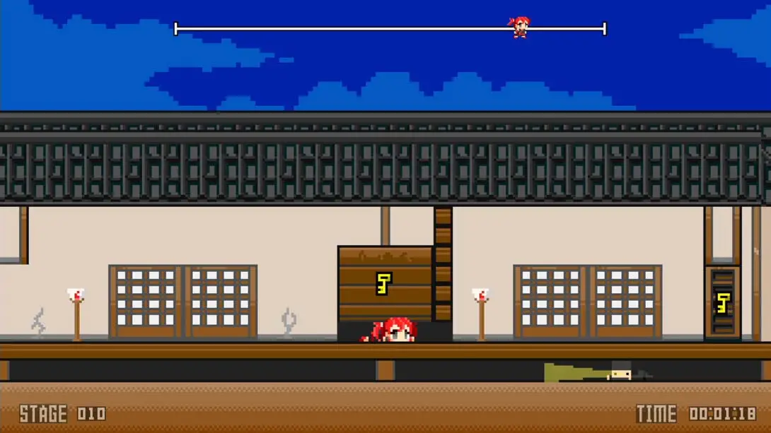 像素游戏制作者系列：忍者潜行R .Pixel Game Maker Series Ninja Sneaking R 街机 动作 游戏画面截图
