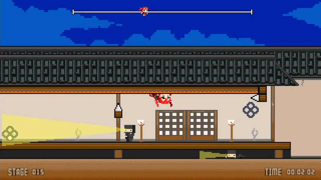 像素游戏制作者系列：忍者潜行R .Pixel Game Maker Series Ninja Sneaking R 街机 动作 游戏画面截图