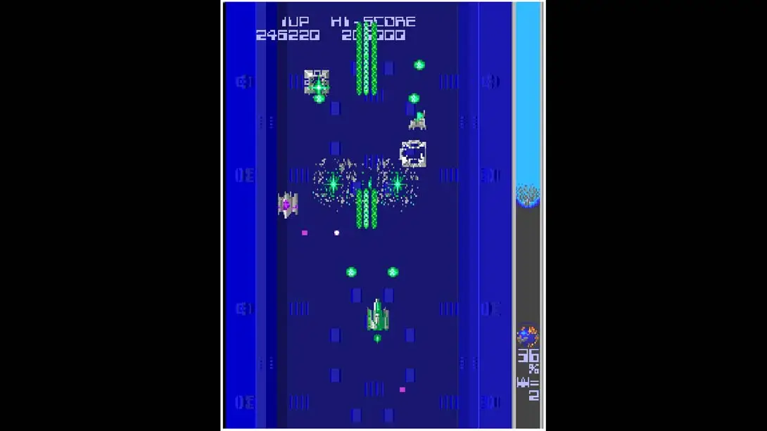 Arcade Archives HALLEY S COMET 游戏内截图2 街机 飞行模拟 射击