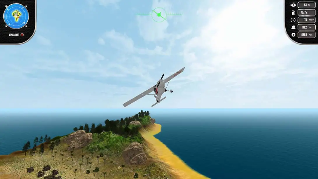 海岛模拟飞行 Island Flight Simulator 游戏内截图1 飞行模拟 射击