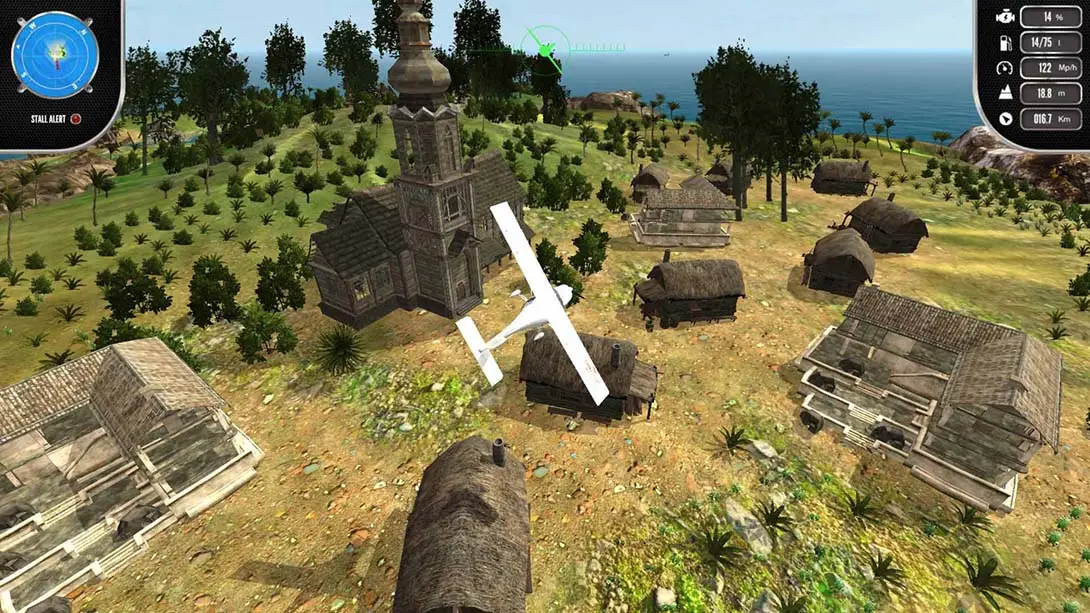 海岛模拟飞行 Island Flight Simulator 飞行模拟 射击 游戏画面截图