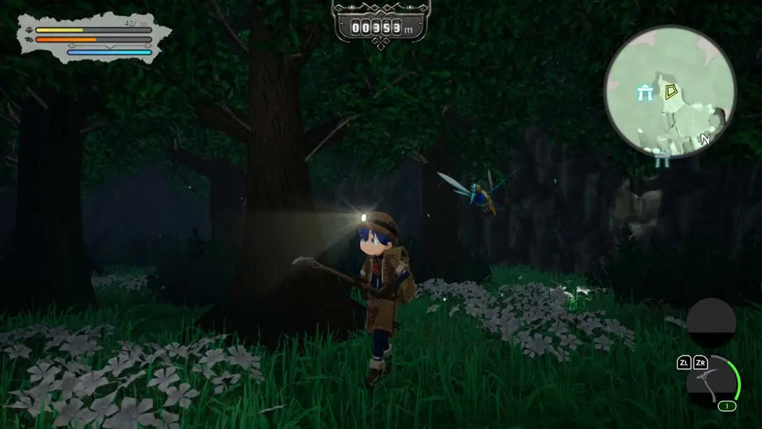 来自深渊:朝向黑暗的双星 MADE IN ABYSS - BINARY STAR FALLING INTO DARKNESS 游戏内截图3 动作