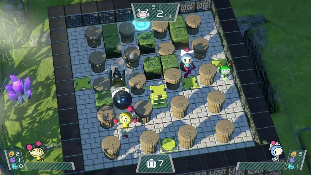超级炸弹人R SUPER BOMBERMAN R 游戏内截图2 热门 射击 益智 冒险