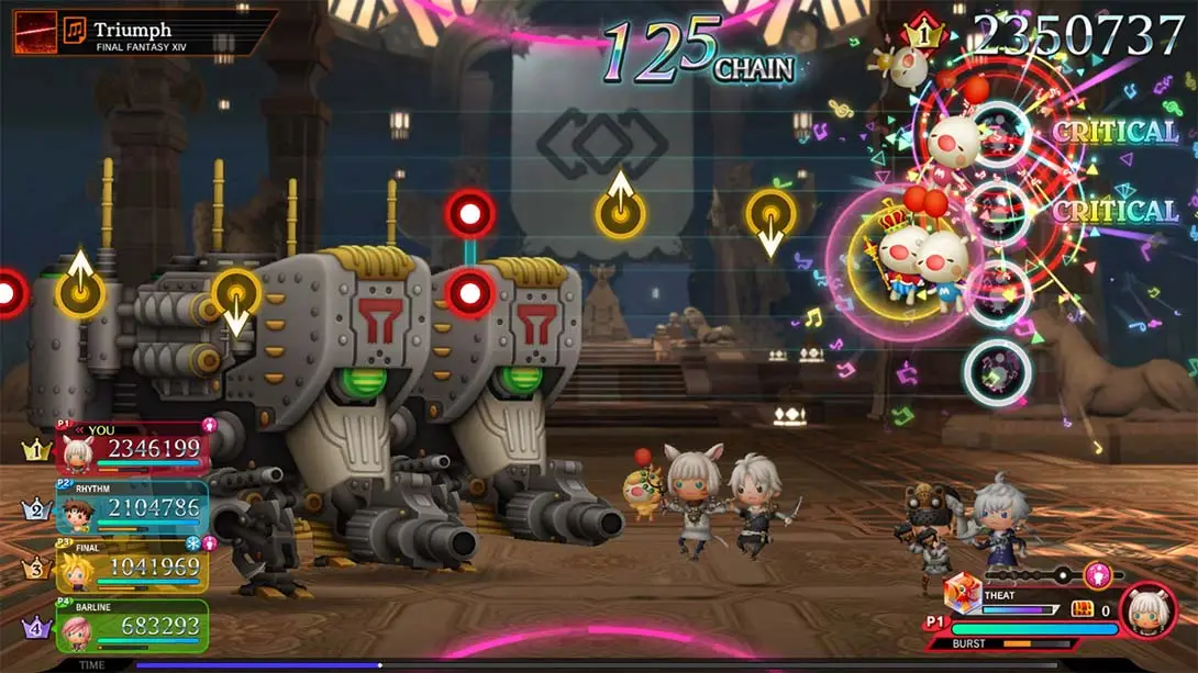 节奏剧场：最终幻想 .THEATRHYTHM FINAL BAR LINE 游戏内截图3 音乐 冒险