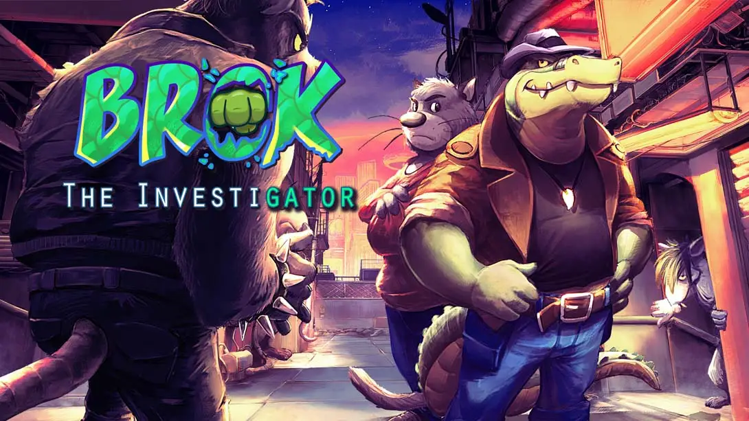 《鳄鱼侦探布罗格（BROK the InvestiGator）》1.0.1游戏封面