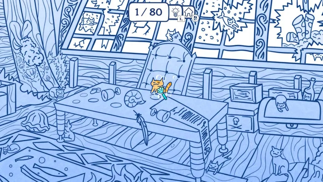 猫咪拜访海底世界 .Cats Visiting Underwater World 街机 益智 冒险 游戏画面截图