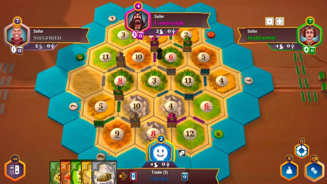 卡坦岛 Catan 游戏内截图2 多人聚会 即时策略
