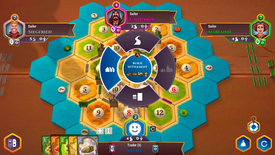 卡坦岛 Catan 游戏内截图1 多人聚会 即时策略