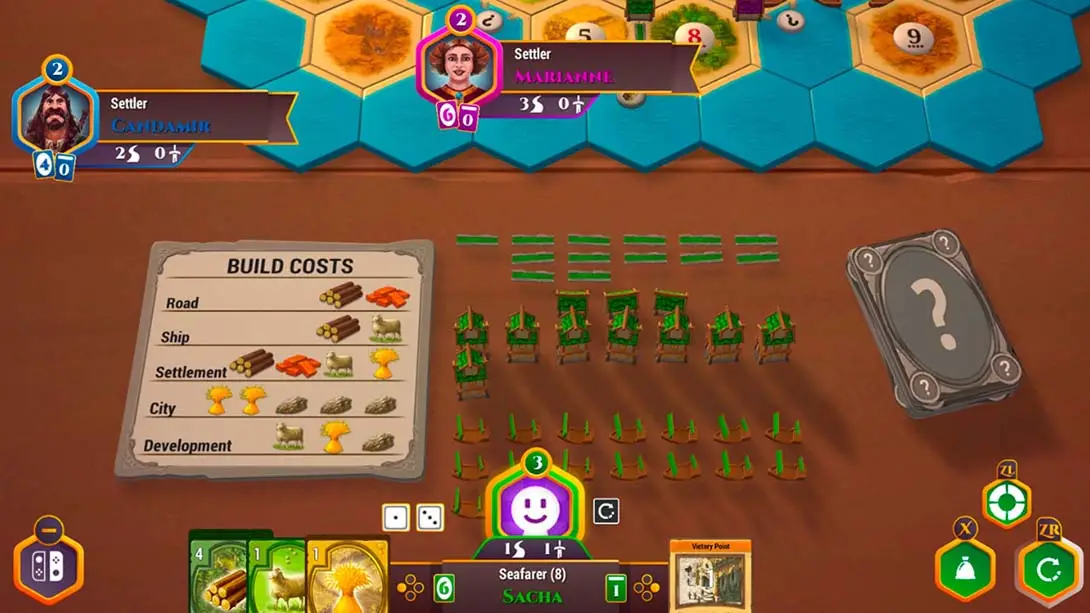 卡坦岛 Catan 多人聚会 即时策略 游戏画面截图