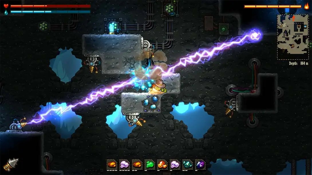 蒸汽世界：挖掘 SteamWorld Dig 游戏内截图3 闯关 横版 休闲