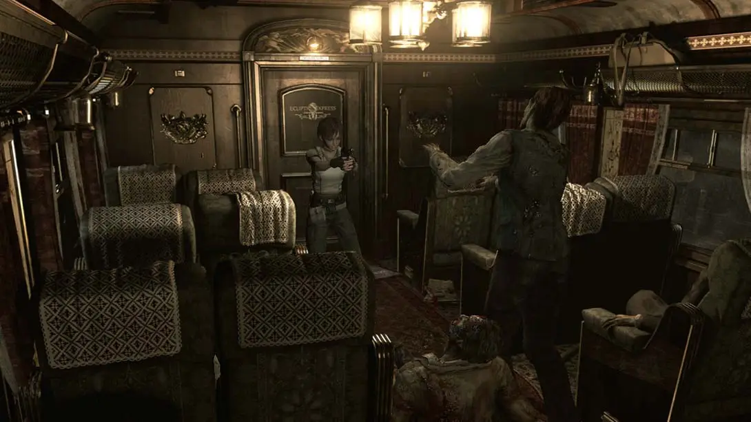 生化危机0 高清复刻版 .resident evil 0 游戏内截图2 热门 僵尸 大作