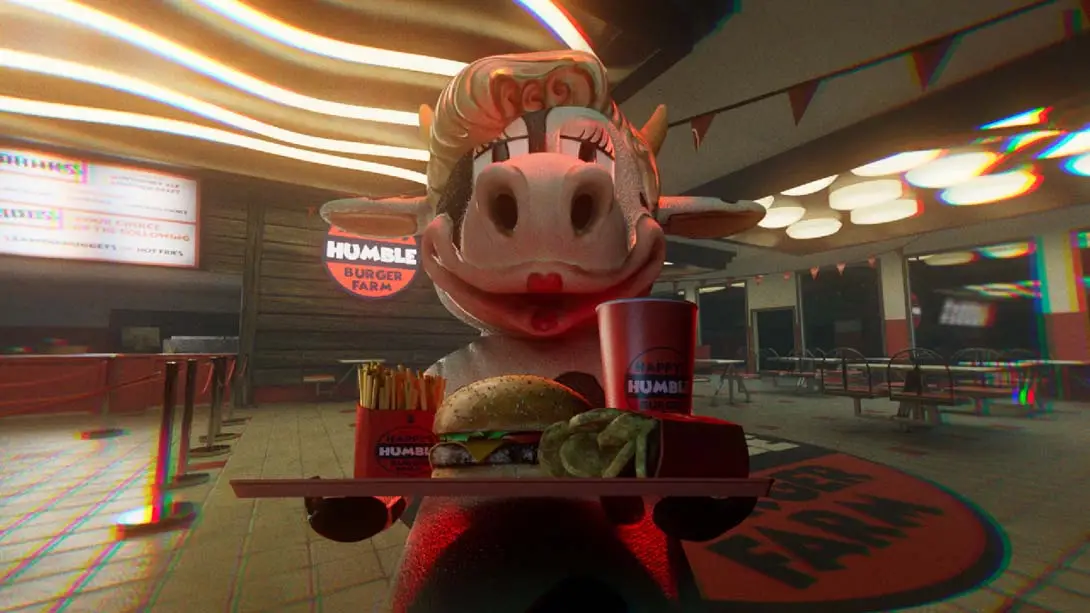 快乐的慷慨汉堡农庄 Happy's Humble Burger Farm 游戏内截图1 模拟 冒险 动作