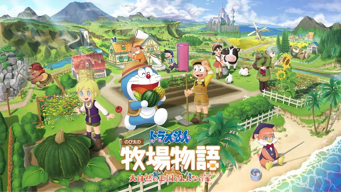 哆啦A梦 自然王国与和乐家人 日版 v1.3.0 金手指游戏封面