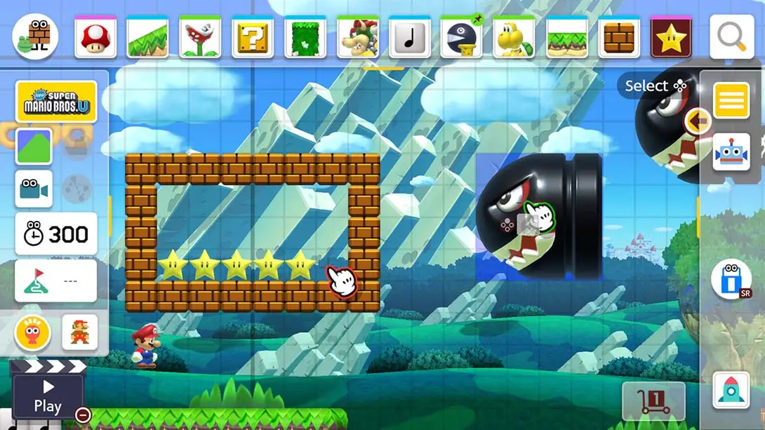 超级马里奥制造2 SUPER MARIO MAKER 2 游戏内截图1 热门 多人聚会 闯关 横版