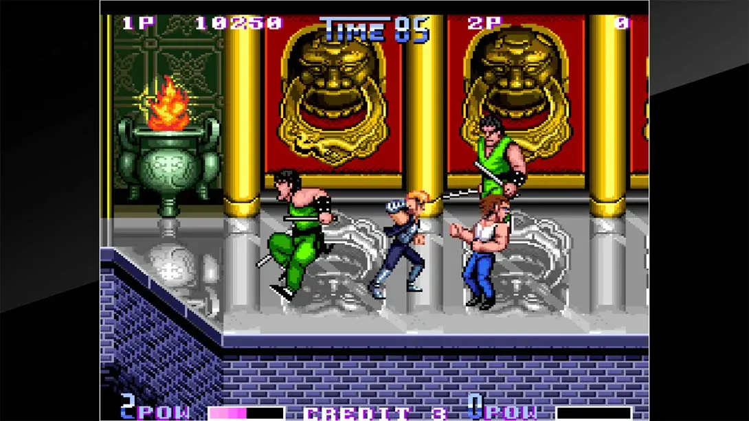 街机档案：双截龙2：复仇 Arcade Archives DOUBLE DRAGON II The Revenge 游戏内截图1 格斗 街机
