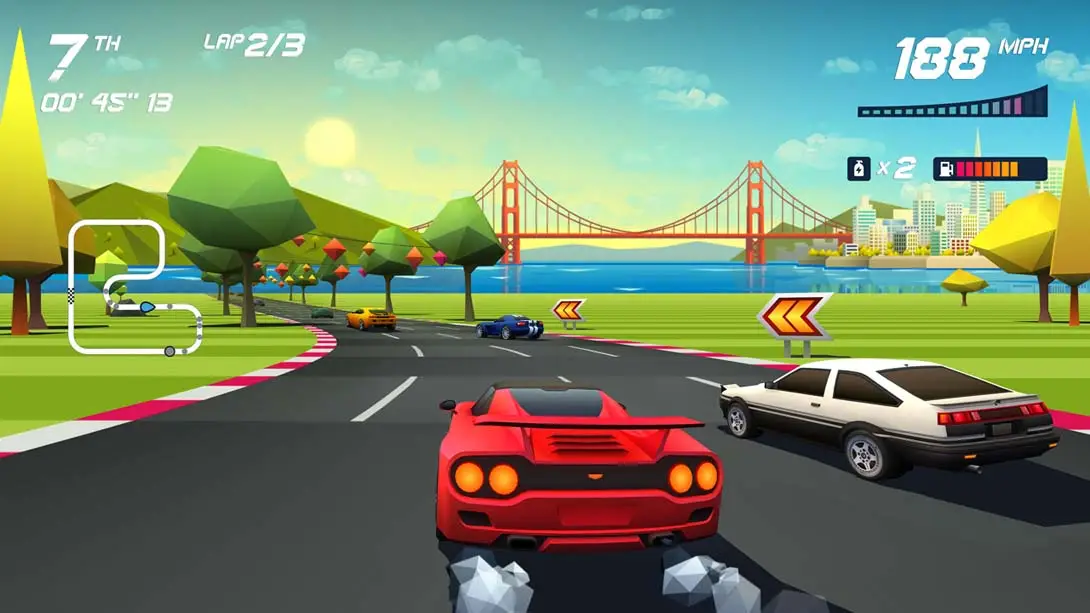 追平地平线 Horizon Chase Turbo 音乐 运动 竞速 游戏画面截图